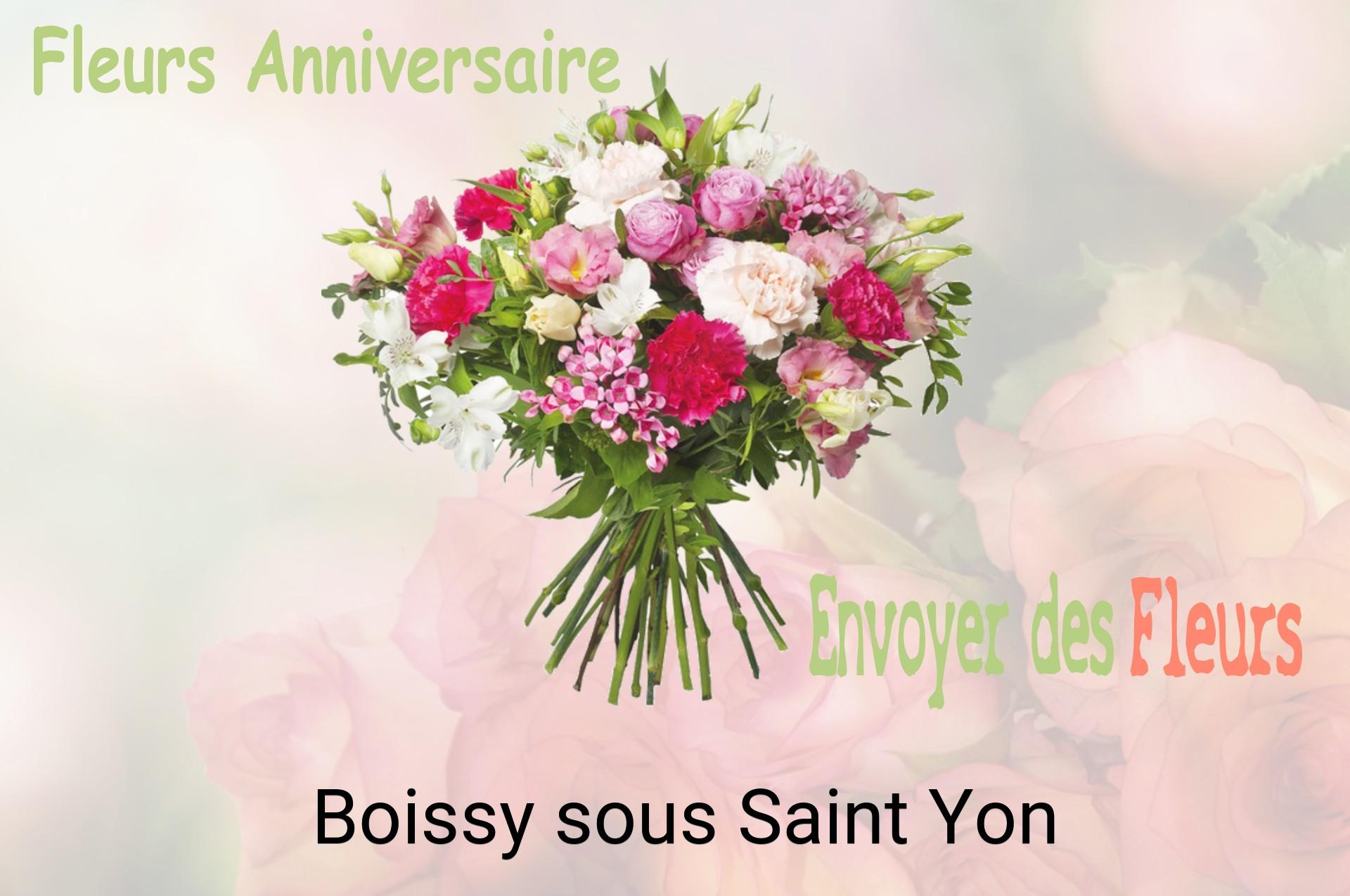 Bouquet de fleurs d’anniversaire livré à Boissy-sous-Saint-Yon